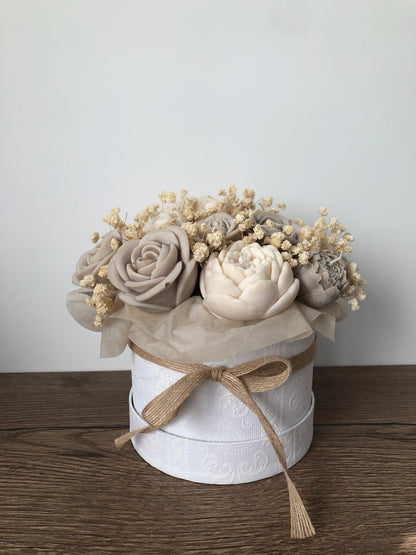 Blumenbox S Grau