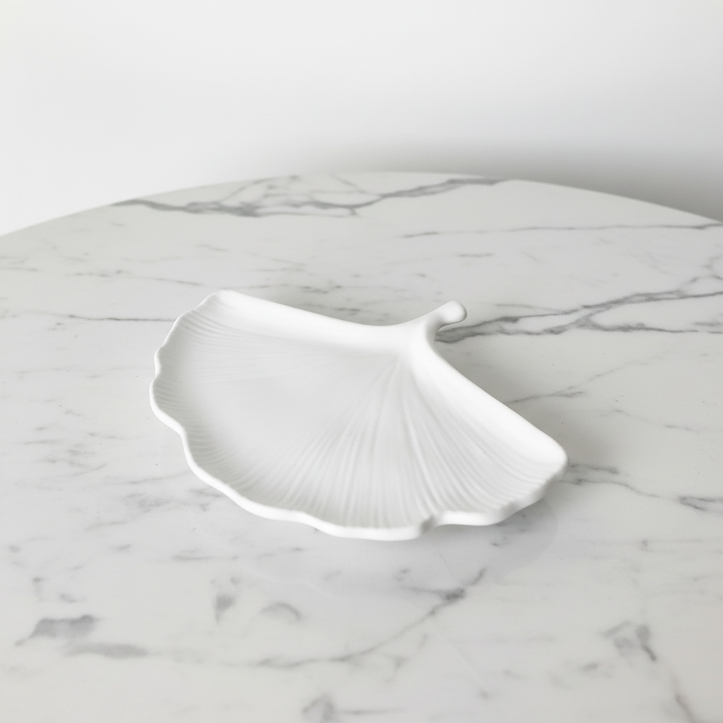 Petal dish on marble